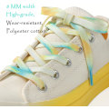Miniatyrbillede 3 af 5: Tie Dye Farvede Flade Snørebånd [2 Par] 8mm af 160cm Superior Q