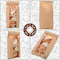 Miniatyrbild 2 av 5: 50 st, Brödpåse i papper med fönster för hembakat bröd, Baguettepåsar Brun Kraft Limpa Förvaringspåsar, Långa Franska Brödpåsar, Brödkex Förpackning B