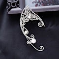 Miniatyrbillede 5 af 6: ##/Elf Øreringe 1 Par Sølv Elf Øreringe Ubrugte Øreclips Halloween Cosplay Bryllup##/
