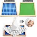 Miniatyrbilde 5 av 5: Montessori Matematikkpuslespill Tretavle 1-100 Kontinuerlig