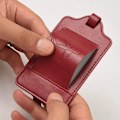 Miniatyrbillede 5 af 5: ##/Stykke Kuffert Mærke  Kuffert Bagage Mærke  Flyrejse  PU Læder  Holdbar  Æstetisk  Identifikationshjælp  Privatlivsbeskyttelse##/