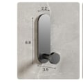 Miniatyrbild 6 av 6: ##/Vita självhäftande krokar 4-pack##/