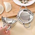 Miniatyrbilde 4 av 5: 3-i-1 Dumpling Maker Rustfritt Stål Empanada Press Mini Pai Form Multi-Funksjonell Tortilla Klemme for Kjøkken L