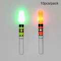 Miniatyrbilde 5 av 5: 10-pakks LED-lysflåter for nattfiske (Rød)