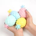 4-pack Ananas Mjuka Leksaker 3D Squishy Leksaker Stressavlastning Tryck