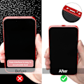 Pikkukuva 1 / 5: (Red)4 Pölysuojausta iPhone 11, 12:lle, pölynkestävä lataussuoja