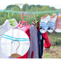 Miniatyrbilde 4 av 5: 3 stk Vindtette Klesstrenger, Nylon Klesstrenger, Bærbare Klesstrenger