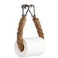 Miniatyrbillede 5 af 5: Toiletpapirholder, Hørreb Toiletholder til Badeværelse og Sæt