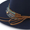 Miniatyrbild 4 av 4: Solhatt i halm för kvinnor, strandhatt, solhatt, bredbrättad hatt, topphatt