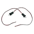 Miniatyrbillede 1 af 5: 2 stk. 12V Blå Blinkende Dummy Falsk Bilalarm Instrumentbræt Montering Led Lys Motorcykel Tilbehør