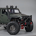 Miniatyrbillede 3 af 5: RC Tagbagage LED Lysbjælke Kit Lampe til 1/10 Crawler Bil Traxxas Trx-4 TRX4 Axial SCX10 RC4WD D90