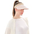 Miniatyrbilde 3 av 5: Sommerhatt for kvinner med bred brem, rosa stråhatt, rosa stråhatt