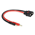Pikkukuva 2 / 5: QS8 Urosliitin - 4.0 Banaaniplugi 10AWG 250mm Latausjatkokaapeli