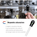 Miniatyrbillede 2 af 3: Tilbehør til kaffedispenser, aluminiumsgreb, indbygget magnet