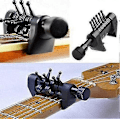 Miniatyrbilde 5 av 5: Multifunksjonell Capo Gitar Capo Åpen Individuelt Variabel Stemmegitar Transponator Gitar Tone Chang
