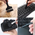 Miniatyrbillede 4 af 5: Sort - 4 i 1 nylon anti-statisk børste PC rengørings sæt Anti-stat