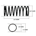 Miniatyrbillede 4 af 4: Til Logitech G25 G27 G29 G920 3x Opgradering Bremsepedal Gaspedal Koblingsfjeder
