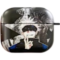 Miniatyrbilde 2 av 5: TPU beskyttelsesetui for tredje generasjon Airpods (svart bakgrunn
