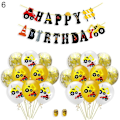 Miniatyrbild 1 av 5: 1 Set Latex Barn Ingenjörsbil Prick Ballong Pojkar Tema Födelsedagsfest Present Dekor 6