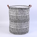 Pikkukuva 1 / 5: /#/Freestanding Laundry Basket Storage Sorter Drawstring Lid Collapsible Thick/#/