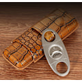 Miniatyrbillede 4 af 5: Cigar etui saks sæt (Brun)