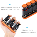 Miniatyrbillede 1 af 5: Orange - 1 stk. Fingertræner, Fingertræningsværktøj, Justerbar