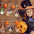Miniatyrbild 6 av 6: ##/12 st tecknade DIY dubbelsidiga diamantmålning nyckelringar##/