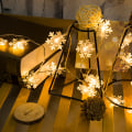 Miniatyrbilde 1 av 5: /#/Snøfnugg små fargerike lysstrenger led lysstrenger/#/