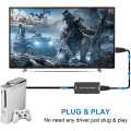 Miniatyrbilde 3 av 5: Scart til HDMI-konverter, Scart-inngang HDMI-utgang 16: 9/4: 3 Audi