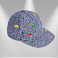 Miniatyrbilde 1 av 5: Baseballcaps for gutter (Dinosaur 6 - 12 måneder) Baby gutt bomulls solhatt