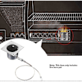 Miniatyrbillede 4 af 5: Udskiftningsdele til grill i rustfrit stål til Traeger og de fleste Pit Boss pillegrillbrændere