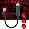 Miniatyrbilde 5 av 5: 2 stk USB Stjernelys Projektor, Automatisk Atmosfærisk Lys LED Ro