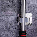 Miniatyrbilde 4 av 4: Fire-delt rustfritt stål slagfri moppkrok moppklips moppholder