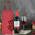 Miniatyrbild 3 av 4: ##/Vinflaskor - blå, väskor för champagneflaskor, presentförpackning##/