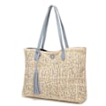 Miniatyrbild 1 av 6: ##/Axelremsväska Damväska Halmvävd Crossbody Bohemia Handväskor##/