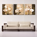 Miniatyrbilde 5 av 5: ##/Stue dekorativt maleri - 30*40*3 - Klassisk rose, Hotell r##/