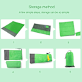 Miniatyrbilde 1 av 4: Foldbar Strandmatte 210*200cm, Lett, Bærbar og Vanntett