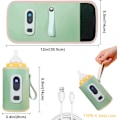 Miniatyrbillede 2 af 5: ##/Flaskevarmer - Grøn, USB Flaskevarmer, Flaskevarmer Port##/