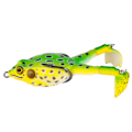 Miniatyrbilde 6 av 6: ##/Kunstig agn Trendex frosk 9cm grønn gummiagn tilfeldig farge 7 stykker##/