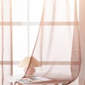 Miniatyrbild 4 av 5: ##/Gardinkrokar (2 stycken) transparent gradient vertikal gardin voile##/