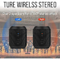 Miniatyrbild 3 av 5: Bärbar Bluetooth-högtalare, 20W Vattentät Bluetooth-högtalare HD-ljud, Dubbla element Bluetooth 5.0