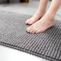 Pikkukuva 2 / 5: 40x60cm (Tummanharmaa) Kylpyhuoneen Matto Liukumaton Imuva Kylpyhuoneen Matto Suihkulle