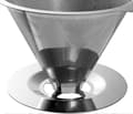 Miniatyrbillede 5 af 5: Papirløst Genanvendeligt Kaffefilter i Rustfrit Stål