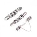 Miniatyrbillede 1 af 6: ##/Vintage Trøje Sjal Klips Retro Cardigan Krage Klips 3stk##/