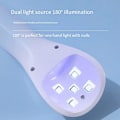 Pikkukuva 4 / 5: Kynsilakan kuivauslamppu, Kannettava 5W LED UV-geeli kynsilakan kuivauslamppu, Ammattimainen