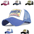 Miniatyrbillede 3 af 5: Vintage Mesh Baseball Cap Golf Hat Strand Hat Bomuld Justerbar Cap A