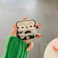 Miniatyrbilde 5 av 5: TPU beskyttelsesetui for tredje generasjon Airpods (blå bakgrunn