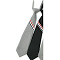Miniatyrbild 5 av 5: ##/Klassisk grå snedd slips##/
