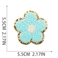 Miniatyrbillede 4 af 5: ##/21 Farverige blomsterbroderi til at sy badges på tøj##/