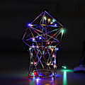 Miniatyrbild 1 av 5: Färgglada - Batteridrivna Fairy Lights, 1 Pack 3*AAA Koppar Wi